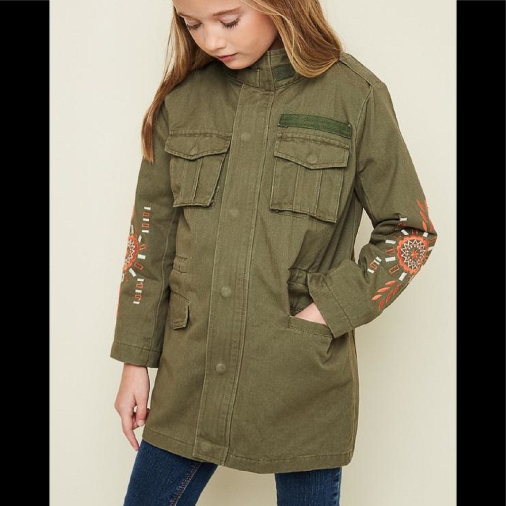 Girls Dream catcher utility jacket